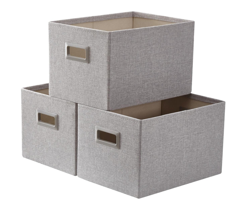 Premium Storage Baskets for Shelves | Durable Closet Organizers for Clothes, Books & Toys