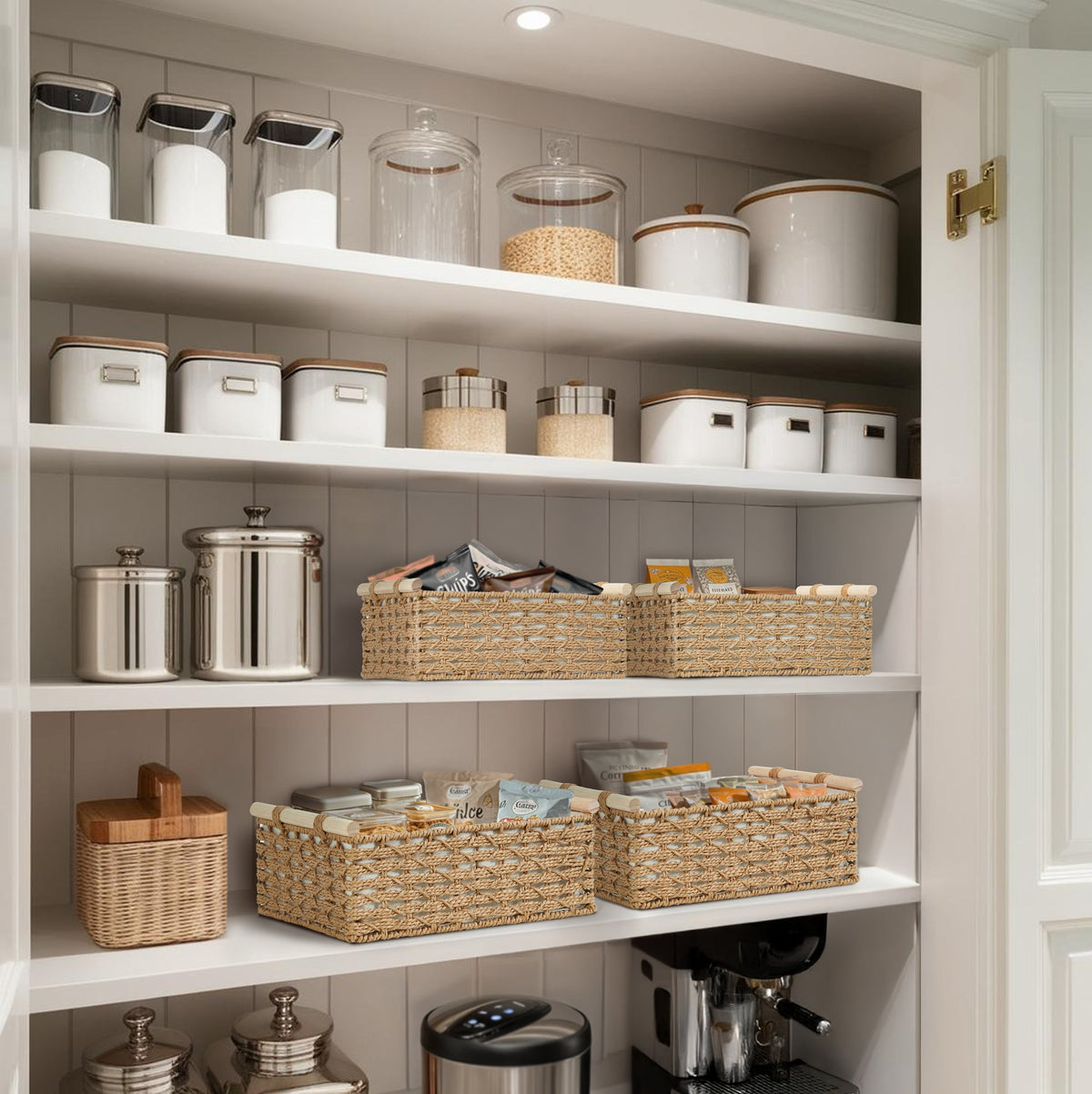 Boho Rope Décor Storage Baskets - Home Décor Storage Basket