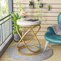Round End Table, 26" Tall Side Table