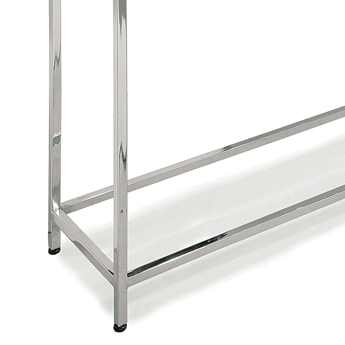 Echelon Console Table – Marble & Brass, 54" Wide