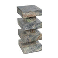 Charli Marble Accent Table – White or Green Marble