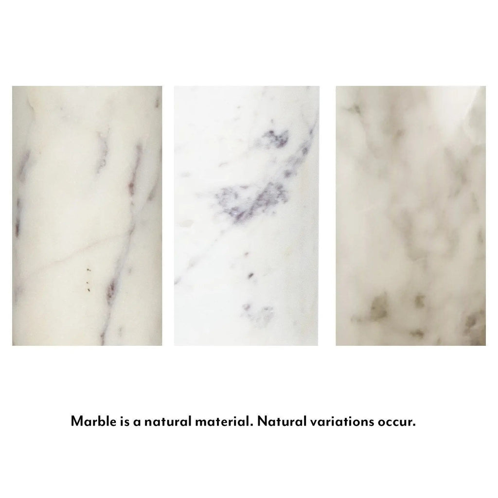 Charli Marble Accent Table – White or Green Marble