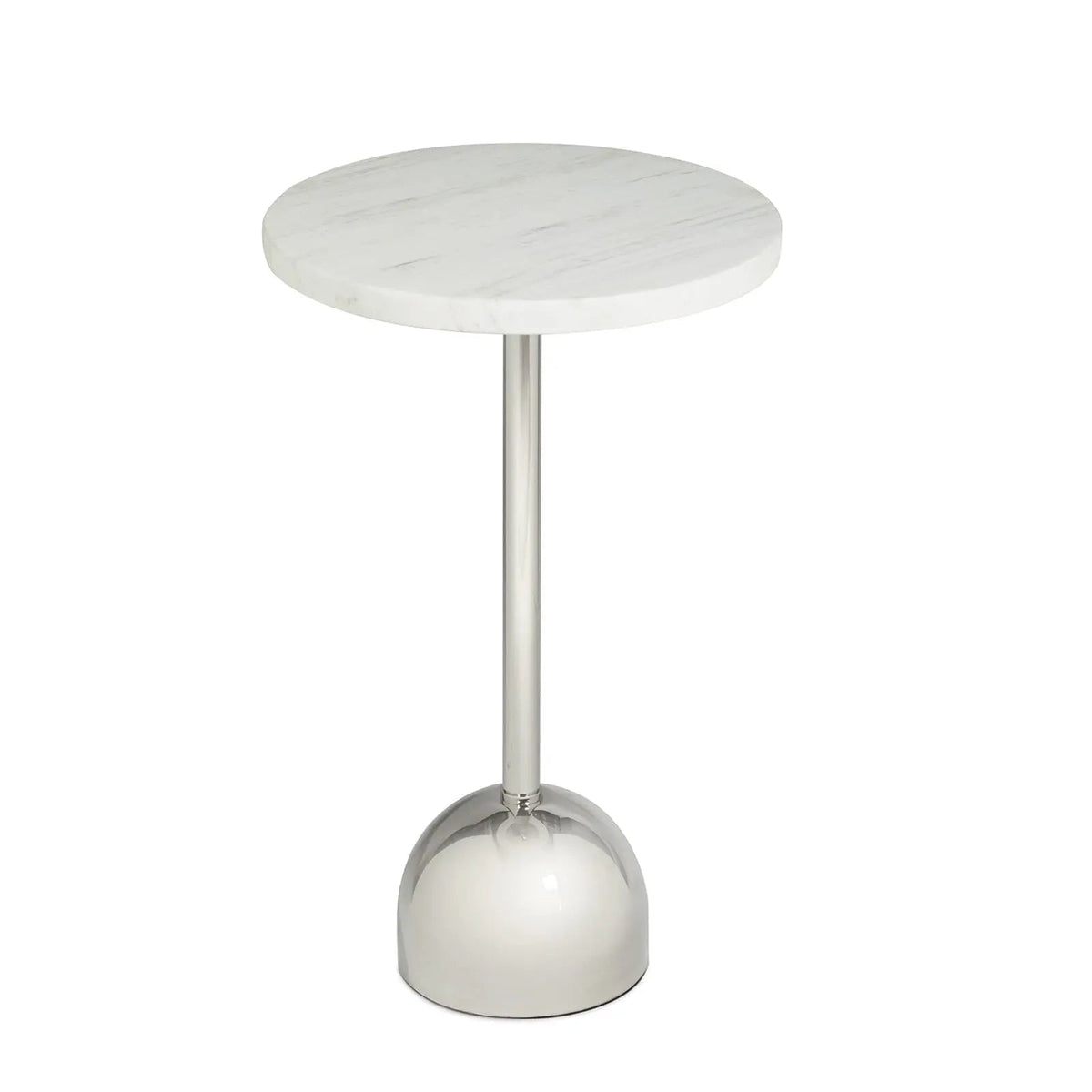 Arthur Accent Table – Round Marble Top on Goblet Base