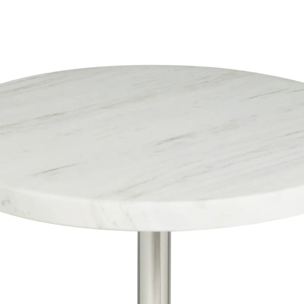 Arthur Accent Table – Round Marble Top on Goblet Base