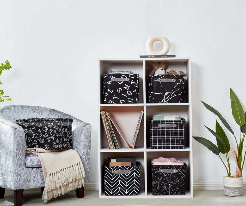 Large Water-Resistant Storage Bins | Collapsible Storage Basket | Toy Storage Organizer