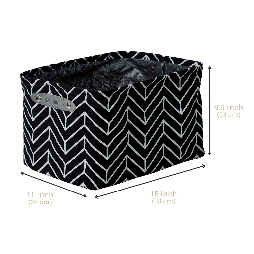 Large Water-Resistant Storage Bins | Collapsible Storage Basket | Toy Storage Organizer
