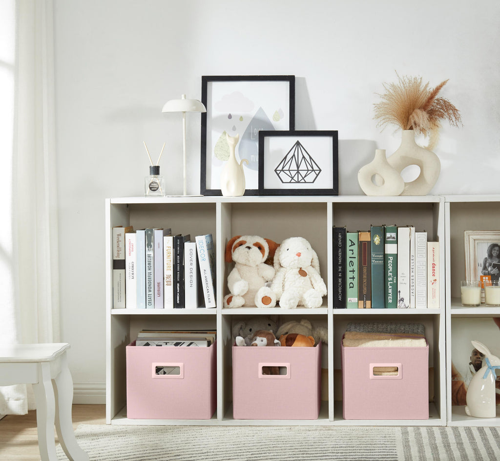 Premium Storage Baskets for Shelves | Durable Closet Organizers for Clothes, Books & Toys