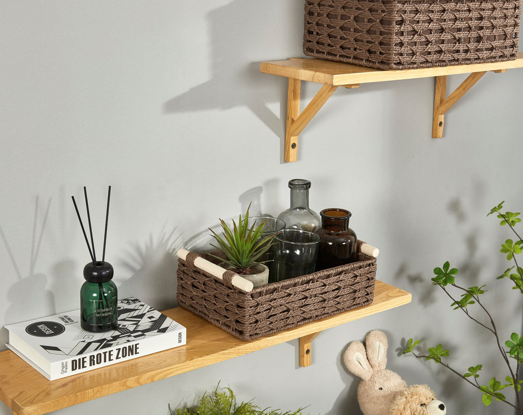 Boho Rope Décor Storage Baskets - Home Décor Storage Basket