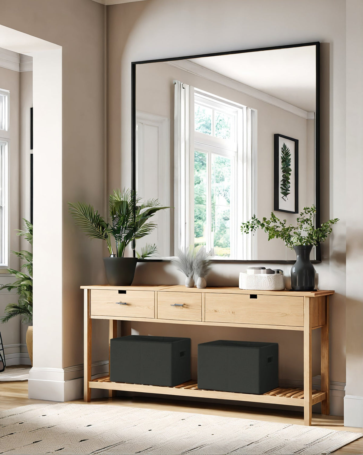 Premium Storage Baskets for Shelves | Durable Closet Organizers for Clothes, Books & Toys