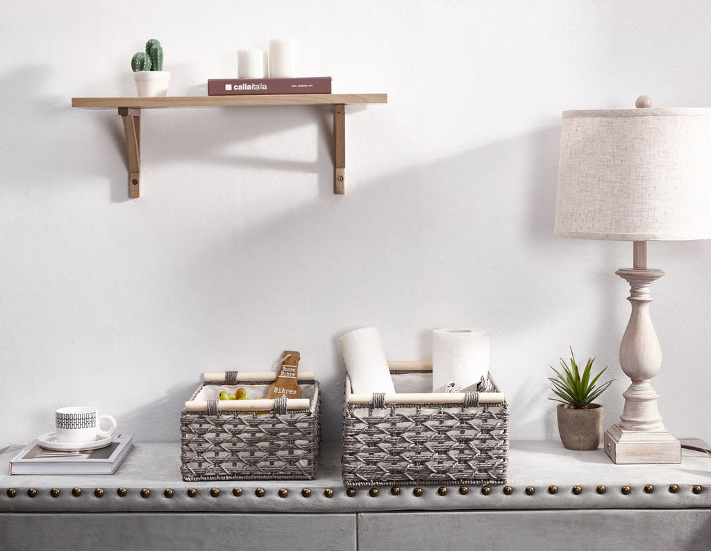 Boho Rope Décor Storage Baskets - Home Décor Storage Basket