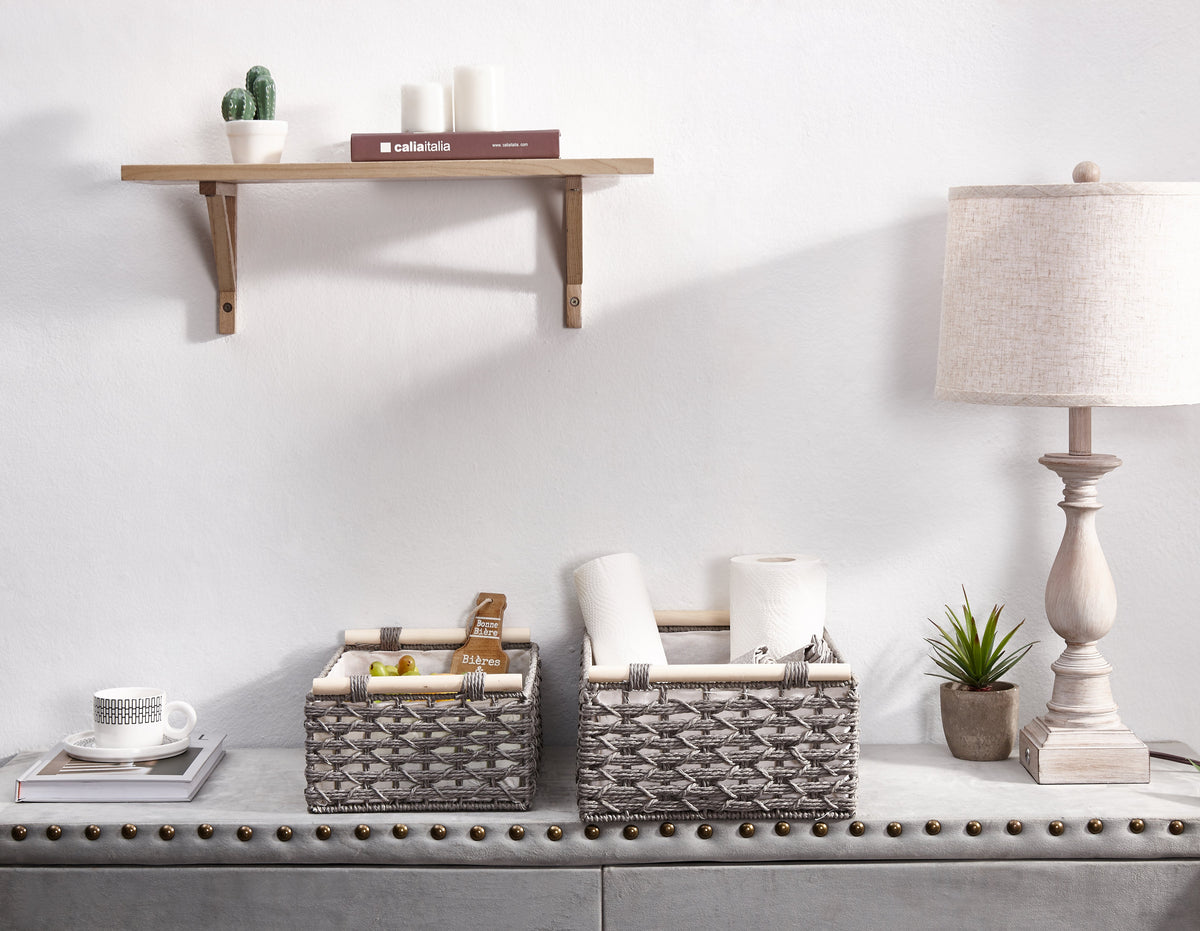 Boho Rope Décor Storage Baskets - Home Décor Storage Basket