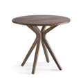 Mercier Café Table – Graywashed Mango Wood, Round
