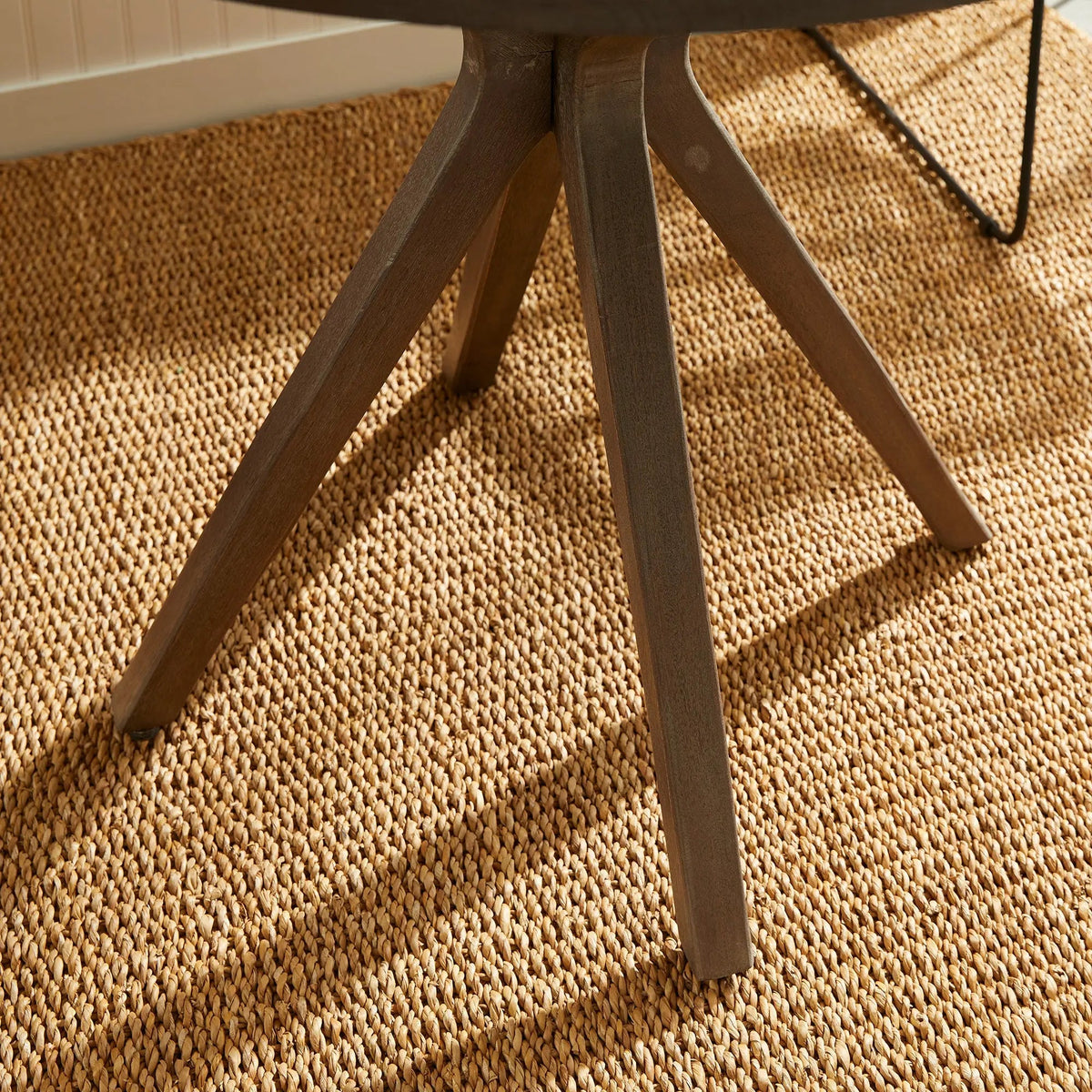 Mercier Café Table – Graywashed Mango Wood, Round