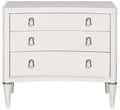 Lillet Three Drawer Nightstand – French-Inspired, Sparrow Finish
