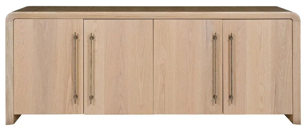 Form Buffet – Wirebrushed Oak, Four Doors in Wheat Finish