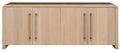 Form Buffet – Wirebrushed Oak, Four Doors in Wheat Finish