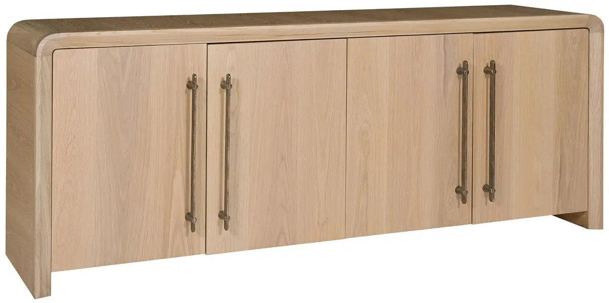 Form Buffet – Wirebrushed Oak, Four Doors in Wheat Finish