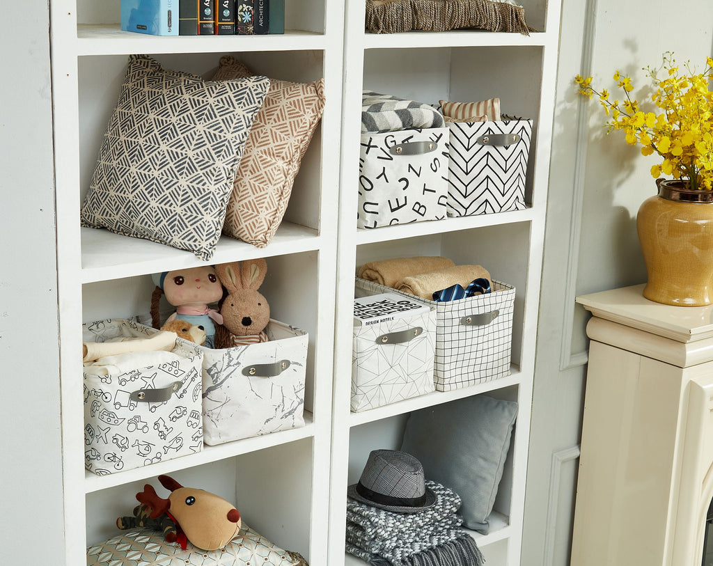 Large Water-Resistant Storage Bins | Collapsible Storage Basket | Toy Storage Organizer
