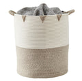Decorative Cotton Rope Storage Basket | Home Décor Woven Basket