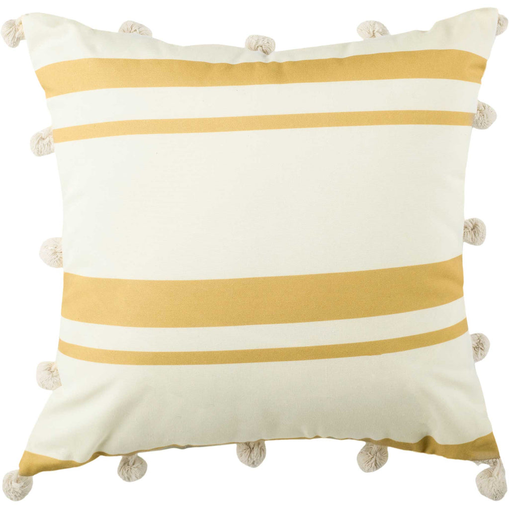 Jiro Pillow White/Gold