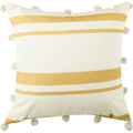 Jiro Pillow White/Gold