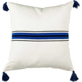 Orleans Pillow White/Navy