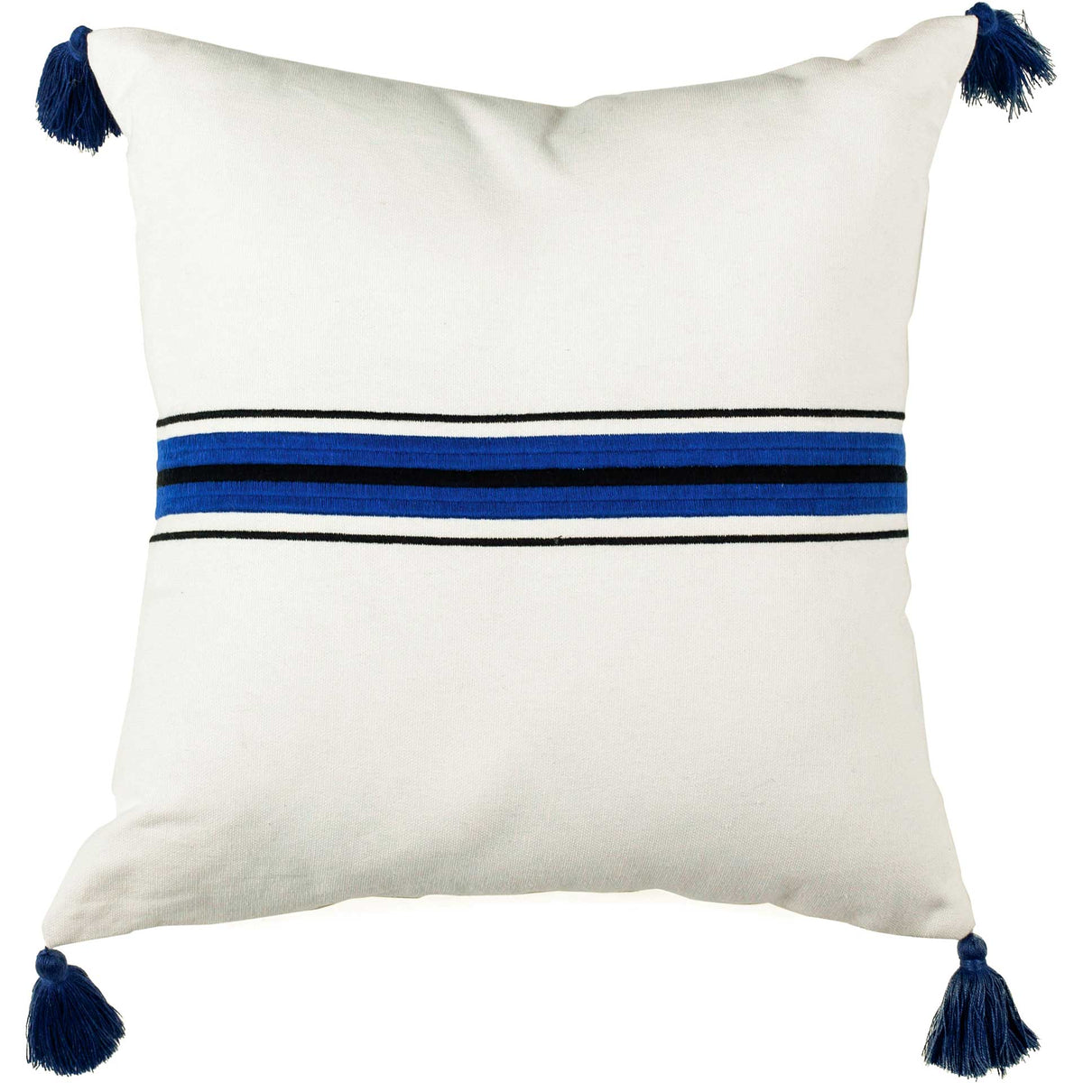 Orleans Pillow White/Navy