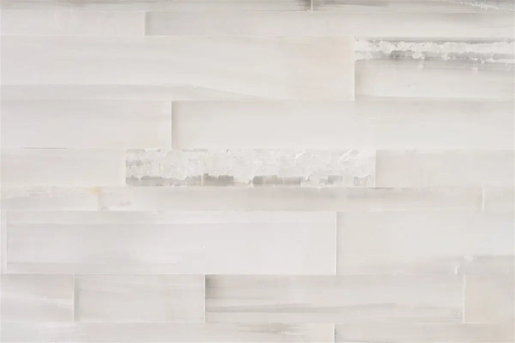 Splendor Selenite Chest – Bleached Maple with Soft Bronze Accents