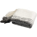 Alice Metallic Throw White/Gray/Silver