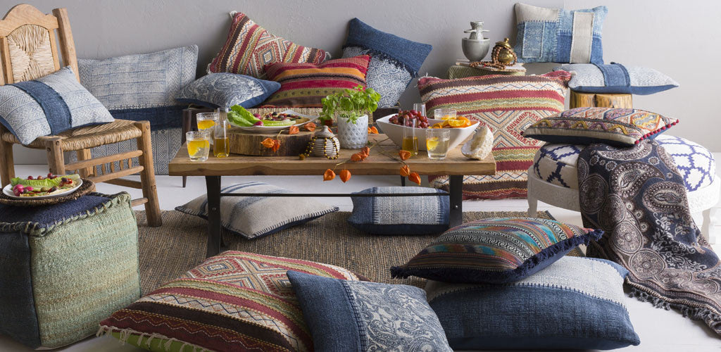 Lolana Summary Ivory/Slate Pillow